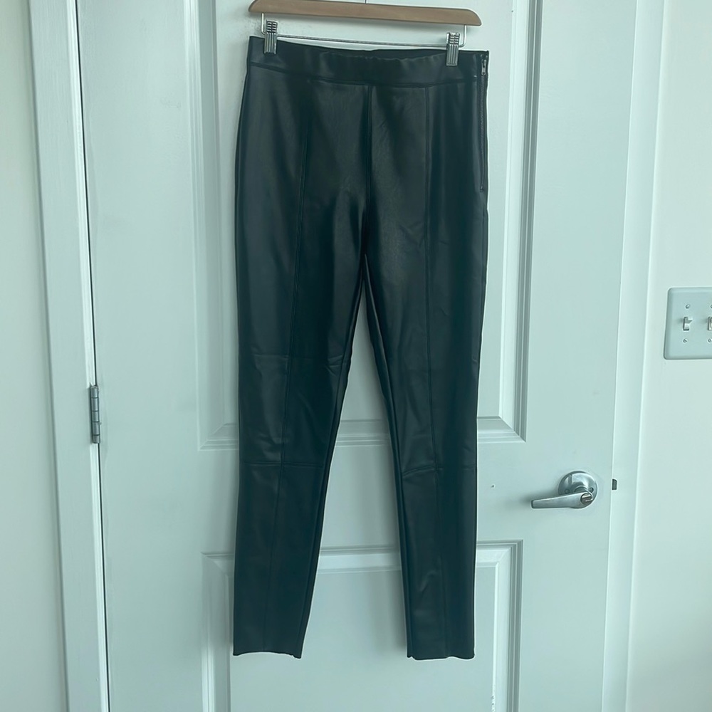 Top Shop skinny fit faux leather pants sz 8